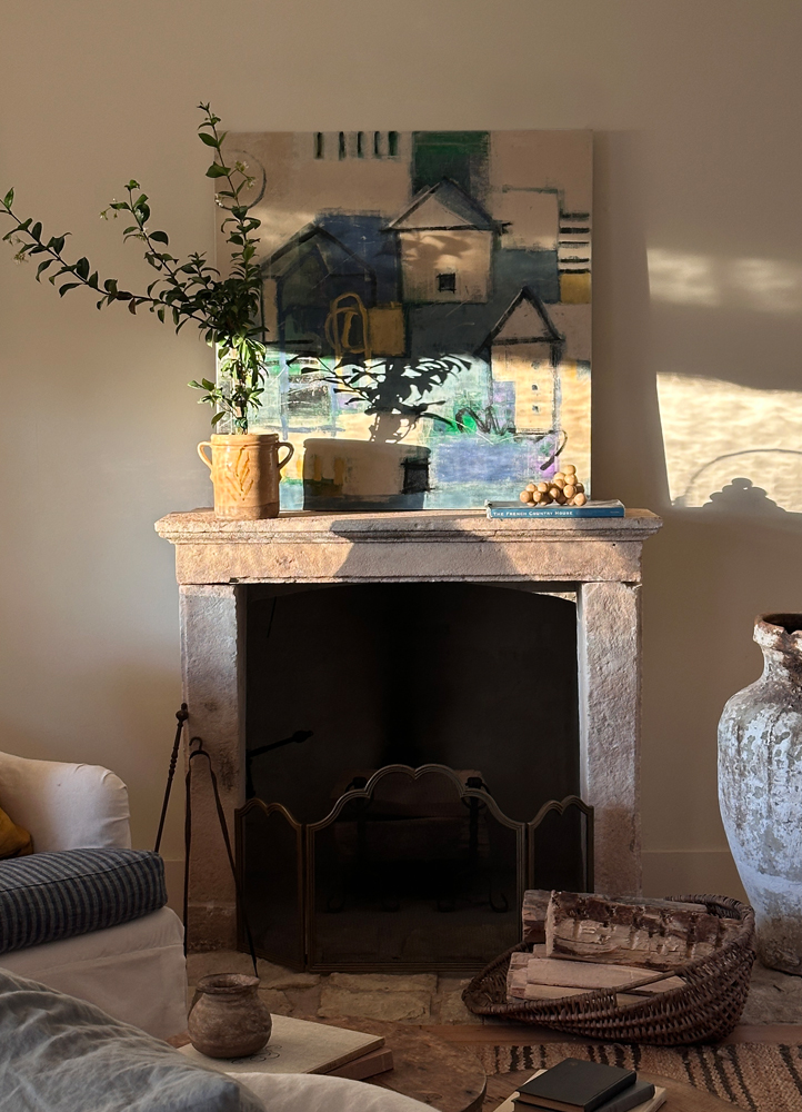 An original painting from Saatchi Art featured in Kendall Knox's personal collection.