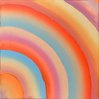 Brushstroke Series 2021, Rainbow #3 Painting Laura Stöckl