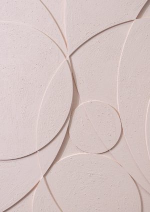 Sureen Gouws 'New Beginnings' Detail in Champagne Pink 92w x 92H x 2cm AUD 2500.jpg copy